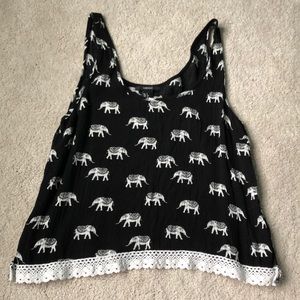 Elephant Forever 21 Tank, Size S